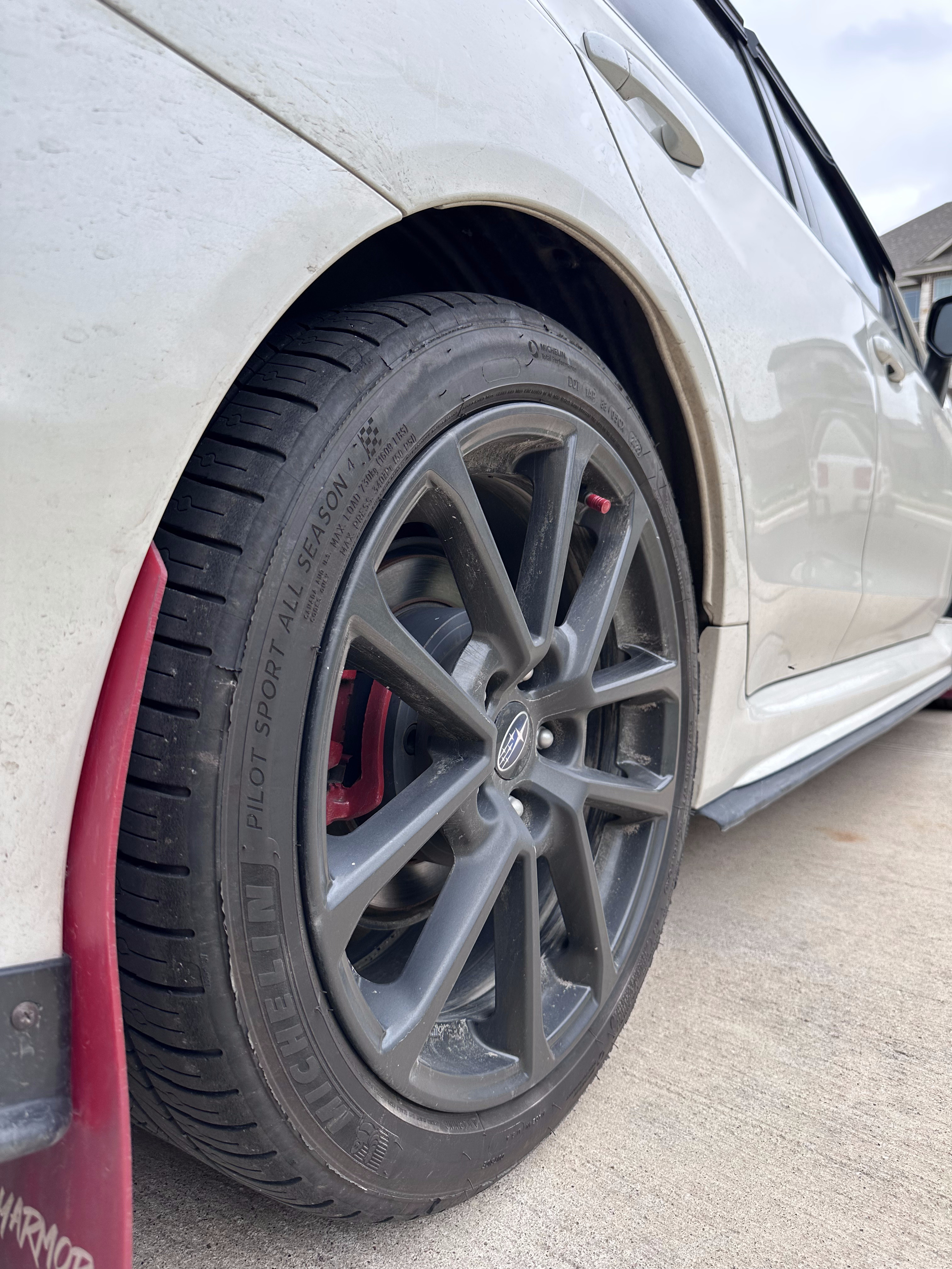 Tires before detailing